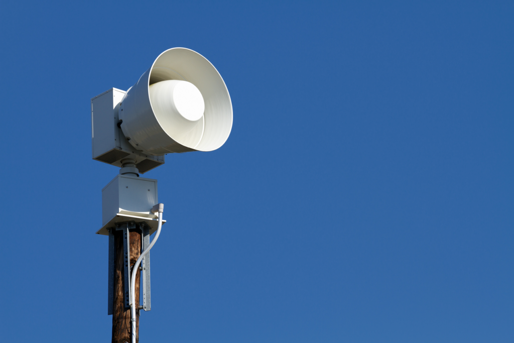 Outdoor Commercial Sirens